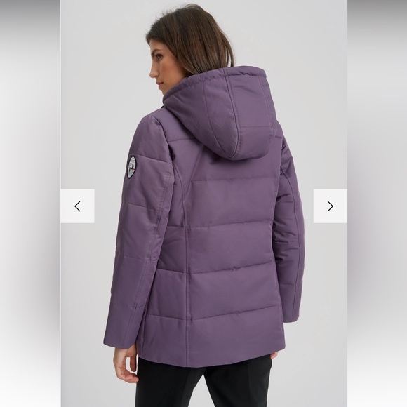 Arctic Expedition Gaspe hybraDOWN™ Parka Purple - Picture 4 of 16